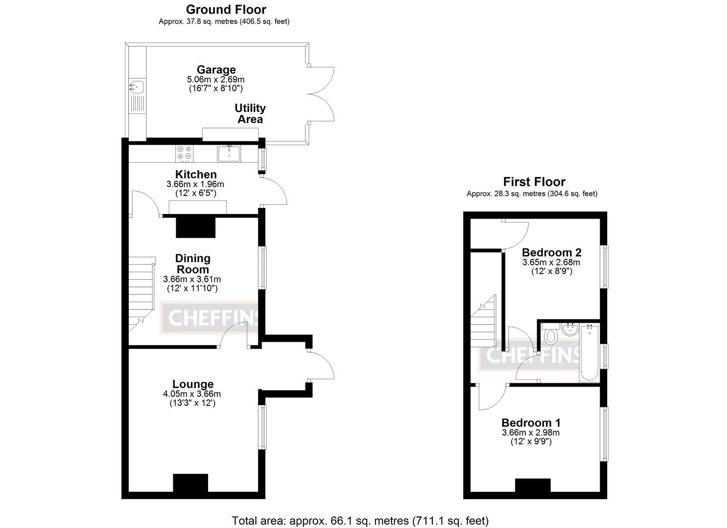 2 Bedroom for sale in Sutton Cheffins Ely Sales